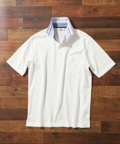 JOSEPH ABBOUD / ジョセフ アブード ポロシャツ | 【キングサイズ・リネン素材/吸水速乾/日本素材】リネンハニカム ダディ ポロシャツ