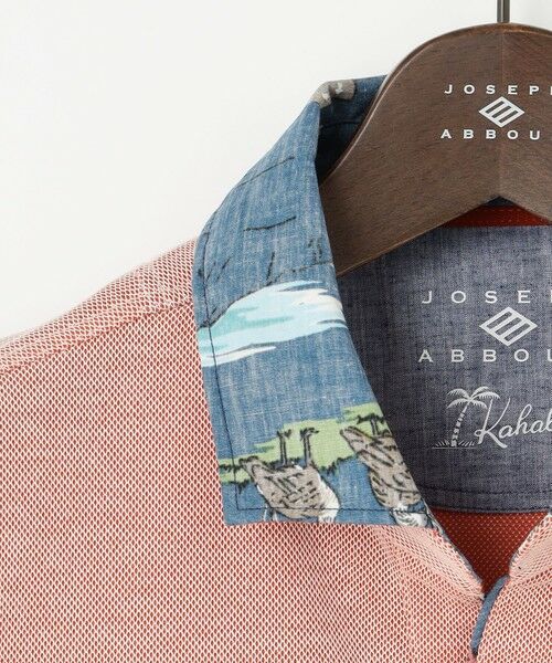 JOSEPH ABBOUD / ジョセフ アブード ポロシャツ | ギフトに！【老舗アロハブランドとコラボレーション】カハラ アロハ ダディ ポロシャツ | 詳細7