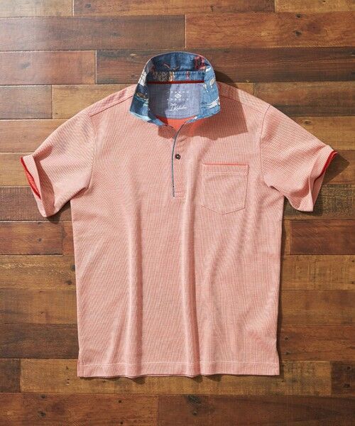 JOSEPH ABBOUD / ジョセフ アブード ポロシャツ | ギフトに！【老舗アロハブランドとコラボレーション】カハラ アロハ ダディ ポロシャツ | 詳細5