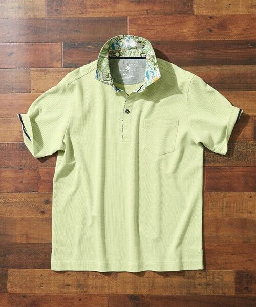 JOSEPH ABBOUD / ジョセフ アブード ポロシャツ | ギフトに！【老舗アロハブランドとコラボレーション】カハラ アロハ ダディ ポロシャツ | 詳細17