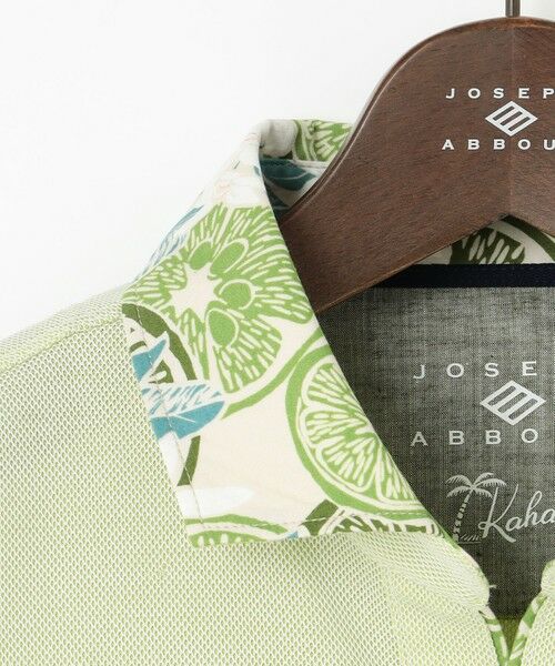 JOSEPH ABBOUD / ジョセフ アブード ポロシャツ | ギフトに！【老舗アロハブランドとコラボレーション】カハラ アロハ ダディ ポロシャツ | 詳細20