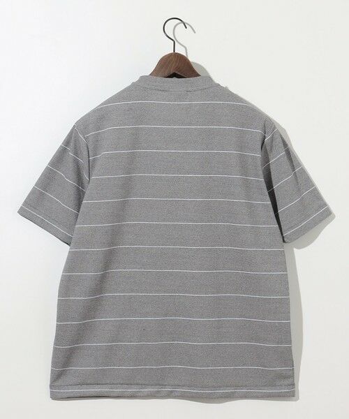 JOSEPH ABBOUD / ジョセフ アブード カットソー | 【和紙ニット/日本素材・縫製/ 軽量/通気性/速乾性】和紙フライスボーダー Tシャツ | 詳細9