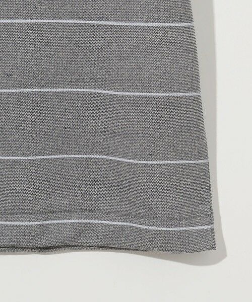 JOSEPH ABBOUD / ジョセフ アブード カットソー | 【和紙ニット/日本素材・縫製/ 軽量/通気性/速乾性】和紙フライスボーダー Tシャツ | 詳細12