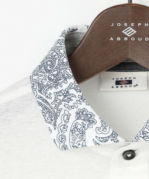 JOSEPH ABBOUD / ジョセフ アブード ポロシャツ | 【リネン素材/吸水速乾/日本素材】リネンハニカム ダディ ポロシャツ | 詳細10