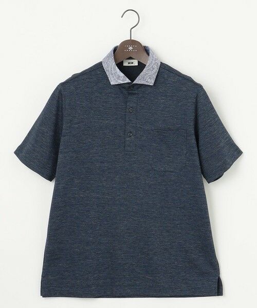 JOSEPH ABBOUD / ジョセフ アブード ポロシャツ | 【リネン素材/吸水速乾/日本素材】リネンハニカム ダディ ポロシャツ | 詳細12