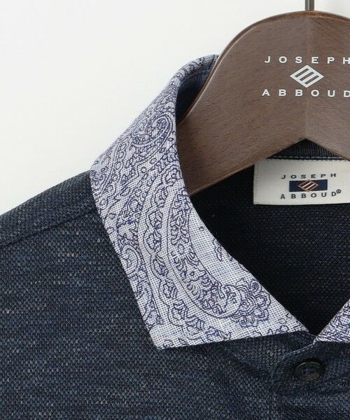JOSEPH ABBOUD / ジョセフ アブード ポロシャツ | 【リネン素材/吸水速乾/日本素材】リネンハニカム ダディ ポロシャツ | 詳細13