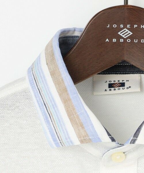 JOSEPH ABBOUD / ジョセフ アブード ポロシャツ | 【リネン素材/吸水速乾/日本素材】リネンハニカム ダディ ポロシャツ | 詳細17