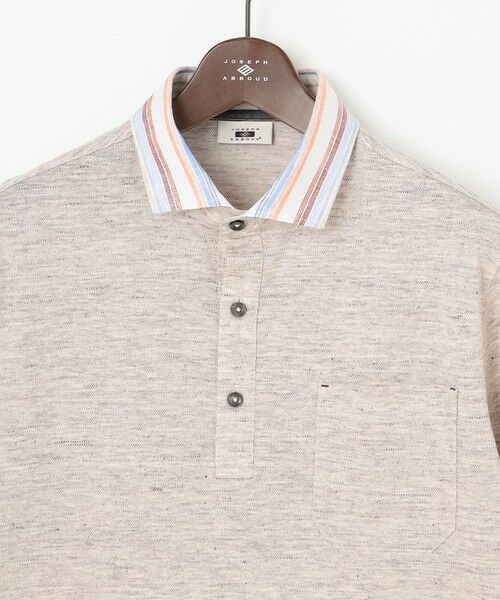 JOSEPH ABBOUD / ジョセフ アブード ポロシャツ | 【リネン素材/吸水速乾/日本素材】リネンハニカム ダディ ポロシャツ | 詳細19