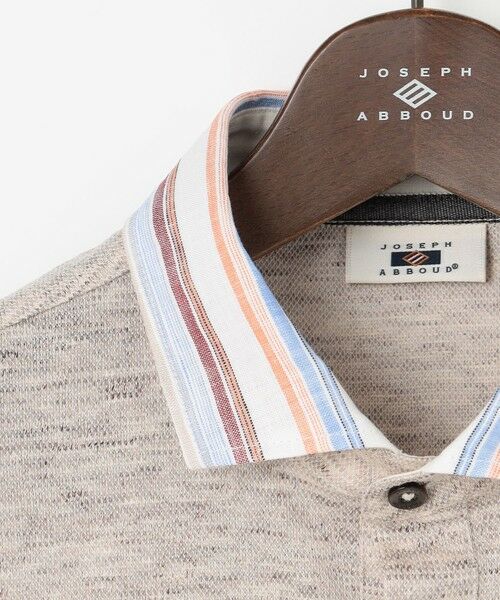 JOSEPH ABBOUD / ジョセフ アブード ポロシャツ | 【リネン素材/吸水速乾/日本素材】リネンハニカム ダディ ポロシャツ | 詳細22