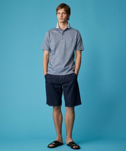 JOSEPH ABBOUD / ジョセフ アブード ポロシャツ | 【リネン素材/吸水速乾/日本素材】リネンハニカム ダディ ポロシャツ | 詳細26