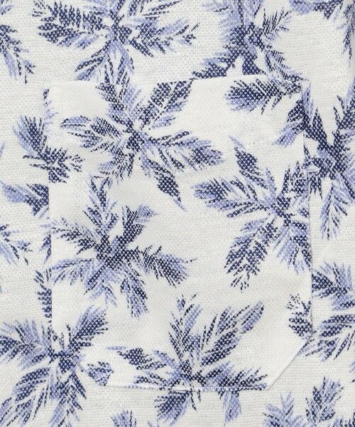 JOSEPH ABBOUD / ジョセフ アブード シャツ・ブラウス | 【吸水速乾/ストレッチ/ノルマンディーリネン】リネンハニカム プリントジャージー シャツ | 詳細11