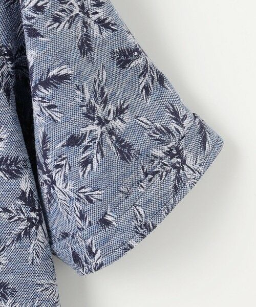 JOSEPH ABBOUD / ジョセフ アブード シャツ・ブラウス | 【吸水速乾/ストレッチ/ノルマンディーリネン】リネンハニカム プリントジャージー シャツ | 詳細17