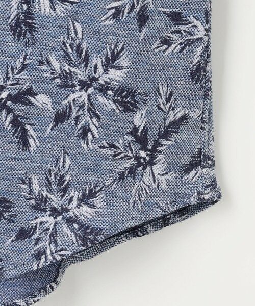 JOSEPH ABBOUD / ジョセフ アブード シャツ・ブラウス | 【吸水速乾/ストレッチ/ノルマンディーリネン】リネンハニカム プリントジャージー シャツ | 詳細19