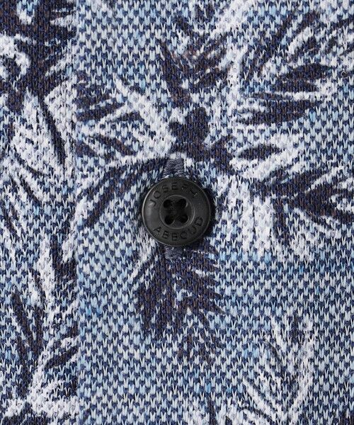 JOSEPH ABBOUD / ジョセフ アブード シャツ・ブラウス | 【吸水速乾/ストレッチ/ノルマンディーリネン】リネンハニカム プリントジャージー シャツ | 詳細21