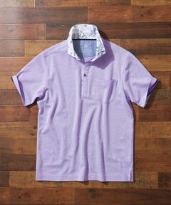 JOSEPH ABBOUD / ジョセフ アブード ポロシャツ | 【愛されて20年！オーガニックコットン使用】 バンダナプリント ダディ ポロシャツ