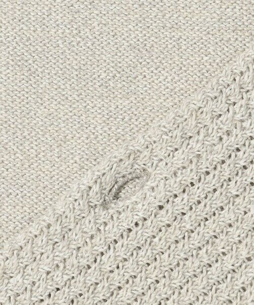 JOSEPH ABBOUD / ジョセフ アブード ベスト | 【キングサイズ・和紙使用エコ素材/日本素材/軽量/通気性/速乾性】和紙ムリネ ニット ベスト | 詳細10