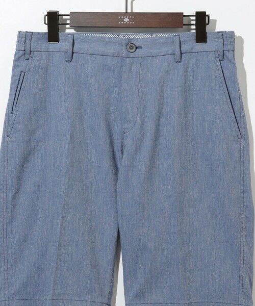 JOSEPH ABBOUD / ジョセフ アブード その他パンツ | 【キングサイズ・ウエストも伸びる/清涼/ストレッチ】ストレッチリネンシャンブレーショートパンツ | 詳細15