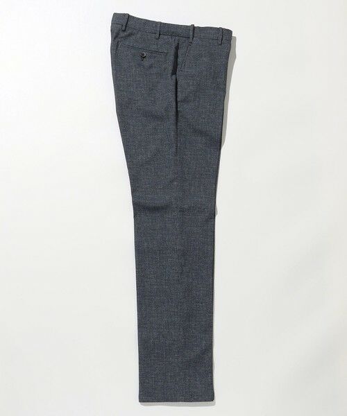 JOSEPH ABBOUD/ジョセフ アブード 清涼感【キングサイズ・ウエストも伸びる!/弱撥水/イージーケア/軽量/ストレッチ】クールピケ パンツ ダルブルー系 110