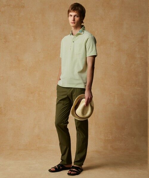 JOSEPH ABBOUD / ジョセフ アブード その他パンツ | 【ウエストも伸びる!/ストレッチ/軽量/Eco撥水】マイクロピケストレッチ パンツ | 詳細2