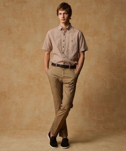 JOSEPH ABBOUD / ジョセフ アブード その他パンツ | 【ウエストも伸びる!/ストレッチ/軽量/Eco撥水】マイクロピケストレッチ パンツ | 詳細5