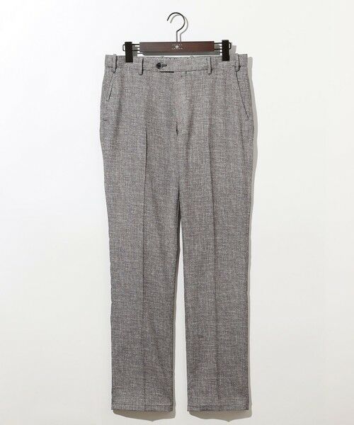 JOSEPH ABBOUD / ジョセフ アブード スラックス・ドレスパンツ | 清涼感【ウエストも伸びる!/弱撥水/イージーケア/軽量/ストレッチ】クールピケ パンツ | 詳細4