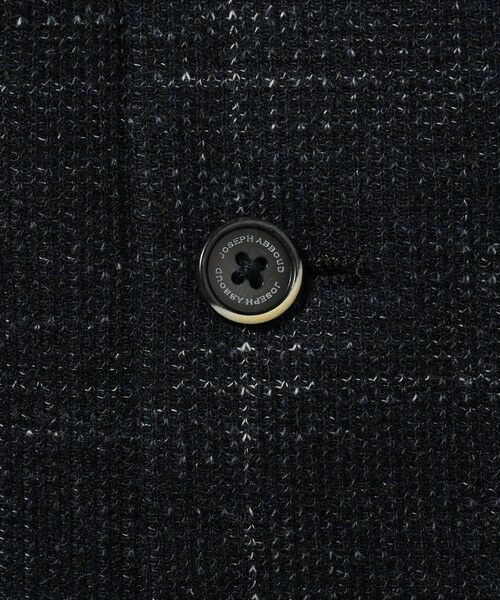 JOSEPH ABBOUD / ジョセフ アブード ベスト | 【イタリア素材/軽量/ストレッチ】サマーツィードジャージーチェック プリント ベスト | 詳細7