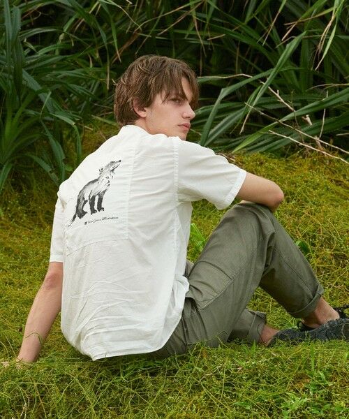 JOSEPH ABBOUD / ジョセフ アブード シャツ・ブラウス | 【テーム・ヤルヴィモチーフ】バックデザイン 半袖シャツ | 詳細1