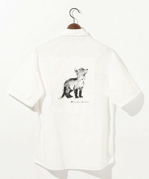 JOSEPH ABBOUD / ジョセフ アブード シャツ・ブラウス | 【テーム・ヤルヴィモチーフ】バックデザイン 半袖シャツ | 詳細8