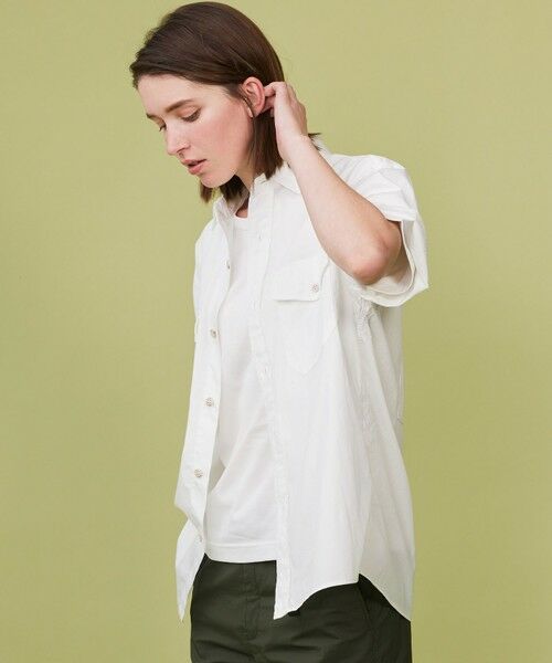 JOSEPH ABBOUD / ジョセフ アブード シャツ・ブラウス | 【テーム・ヤルヴィモチーフ】バックデザイン 半袖シャツ | 詳細3