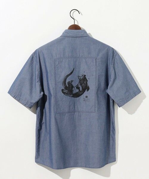 JOSEPH ABBOUD / ジョセフ アブード シャツ・ブラウス | 【テーム・ヤルヴィモチーフ】バックデザイン 半袖シャツ | 詳細13