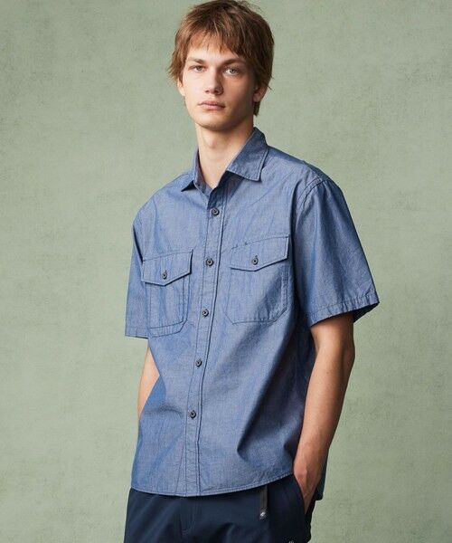 JOSEPH ABBOUD / ジョセフ アブード シャツ・ブラウス | 【テーム・ヤルヴィモチーフ】バックデザイン 半袖シャツ | 詳細9