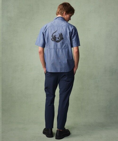 JOSEPH ABBOUD / ジョセフ アブード シャツ・ブラウス | 【テーム・ヤルヴィモチーフ】バックデザイン 半袖シャツ | 詳細10