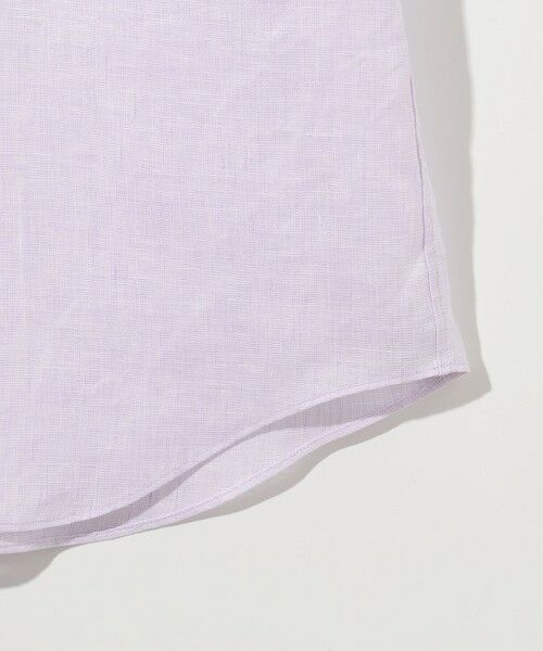 JOSEPH ABBOUD / ジョセフ アブード シャツ・ブラウス | 【キングサイズ・麻100％・軽い・涼しい】 モイスチャーリネン半袖 シャツ | 詳細6