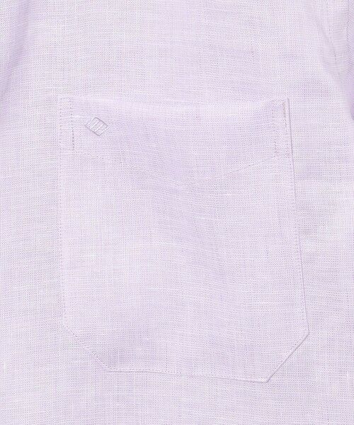 JOSEPH ABBOUD / ジョセフ アブード シャツ・ブラウス | 【キングサイズ・麻100％・軽い・涼しい】 モイスチャーリネン半袖 シャツ | 詳細7