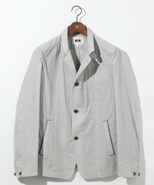 JOSEPH ABBOUD / ジョセフ アブード ブルゾン | 夏ブルゾン【キングサイズ・JAPANファブリック/清涼/軽量】ダブルワッシャーストレッチ ブルゾン | 詳細5