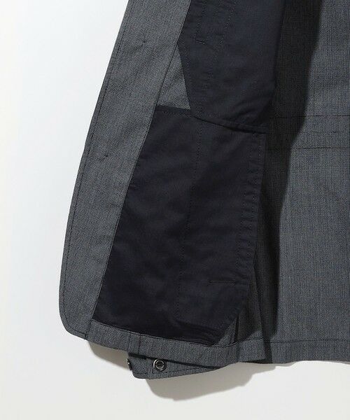 JOSEPH ABBOUD / ジョセフ アブード ブルゾン | 夏ブルゾン【キングサイズ・JAPANファブリック/清涼/軽量】ダブルワッシャーストレッチ ブルゾン | 詳細14