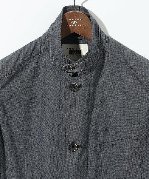 JOSEPH ABBOUD / ジョセフ アブード ブルゾン | 夏ブルゾン【キングサイズ・JAPANファブリック/清涼/軽量】ダブルワッシャーストレッチ ブルゾン | 詳細17