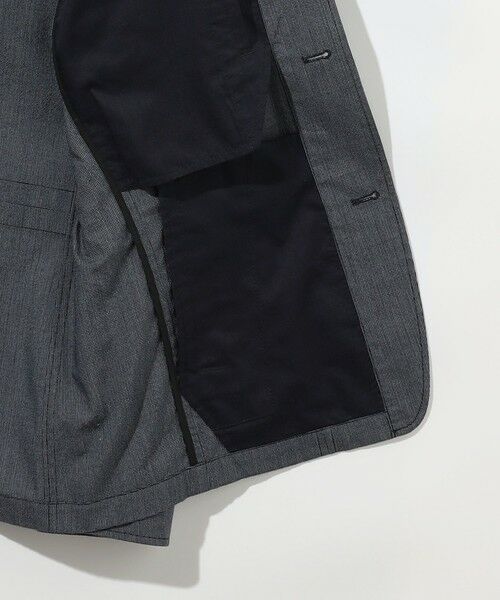 JOSEPH ABBOUD / ジョセフ アブード ブルゾン | 夏ブルゾン【JAPANファブリック/清涼/軽量】ダブルワッシャーストレッチ ブルゾン | 詳細15