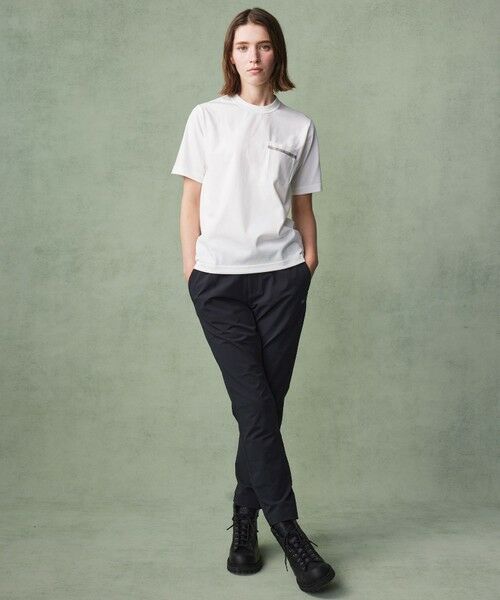 JOSEPH ABBOUD / ジョセフ アブード カットソー | 【MADE IN JAPAN/吸水速乾/男女兼用】プレーティング天竺アウトドア Tシャツ | 詳細4