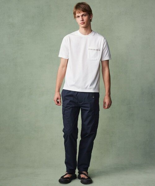 JOSEPH ABBOUD / ジョセフ アブード カットソー | 【MADE IN JAPAN/吸水速乾/男女兼用】プレーティング天竺アウトドア Tシャツ | 詳細6