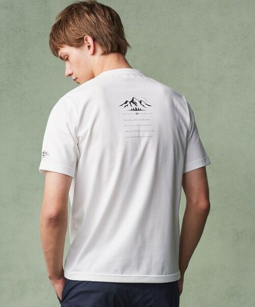 JOSEPH ABBOUD / ジョセフ アブード カットソー | 【MADE IN JAPAN/吸水速乾/男女兼用】プレーティング天竺アウトドア Tシャツ | 詳細2