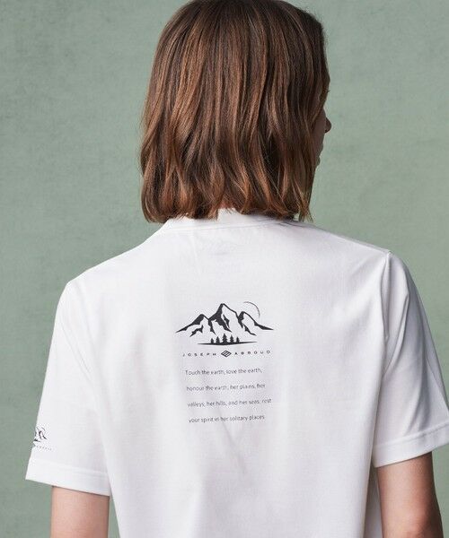 JOSEPH ABBOUD / ジョセフ アブード カットソー | 【MADE IN JAPAN/吸水速乾/男女兼用】プレーティング天竺アウトドア Tシャツ | 詳細3