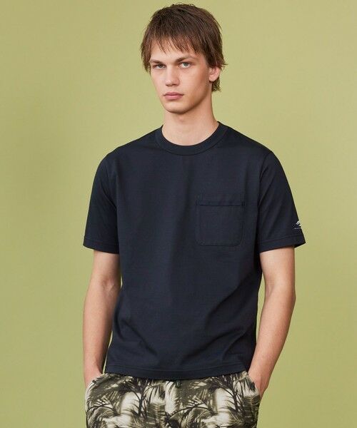 JOSEPH ABBOUD / ジョセフ アブード カットソー | 【MADE IN JAPAN/吸水速乾/男女兼用】プレーティング天竺アウトドア Tシャツ | 詳細17