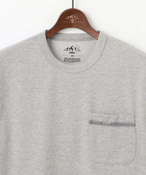 JOSEPH ABBOUD / ジョセフ アブード カットソー | 【MADE IN JAPAN/吸水速乾/男女兼用】プレーティング天竺アウトドア Tシャツ | 詳細26
