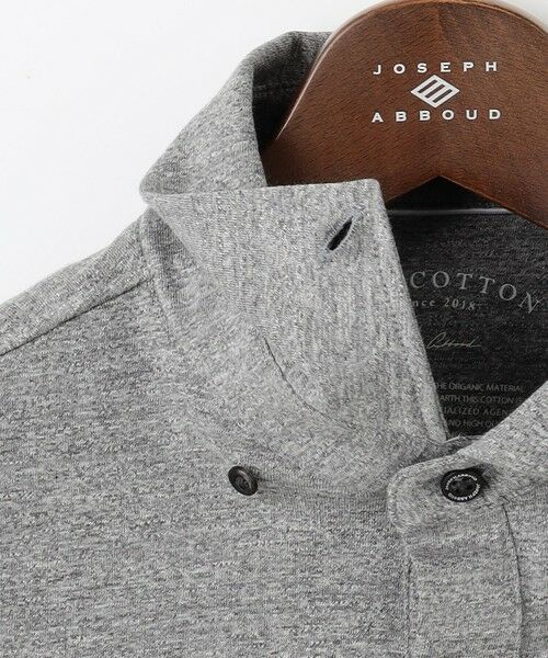 JOSEPH ABBOUD / ジョセフ アブード ポロシャツ | クールビズ【キングサイズ・オーガニックコットン使用/日本素材】JOEコットン天竺 ポロシャツ | 詳細6