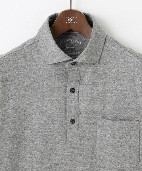 JOSEPH ABBOUD / ジョセフ アブード ポロシャツ | クールビズ【キングサイズ・オーガニックコットン使用/日本素材】JOEコットン天竺 ポロシャツ | 詳細8