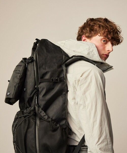JOSEPH ABBOUD / ジョセフ アブード リュック・バックパック | 【軽量/ECO撥水/サスティナブル素材/サコッシュが取り外せる】リサイクルリップストップ バックパック 33L | 詳細1