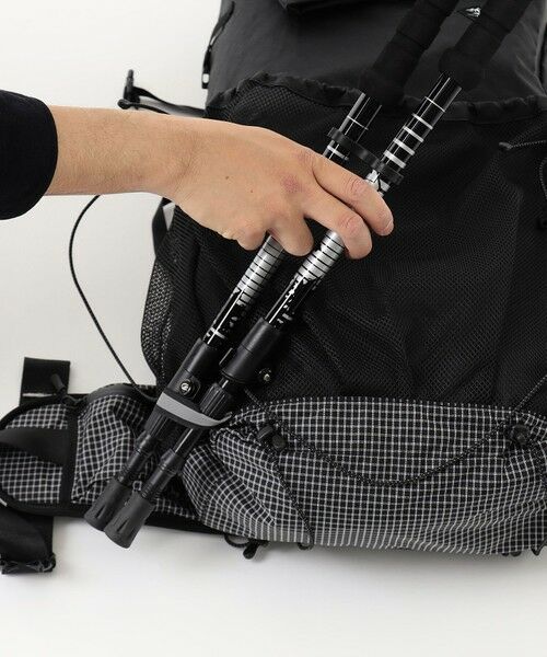 JOSEPH ABBOUD / ジョセフ アブード リュック・バックパック | 【軽量/ECO撥水/サスティナブル素材/サコッシュが取り外せる】リサイクルリップストップ バックパック 33L | 詳細12