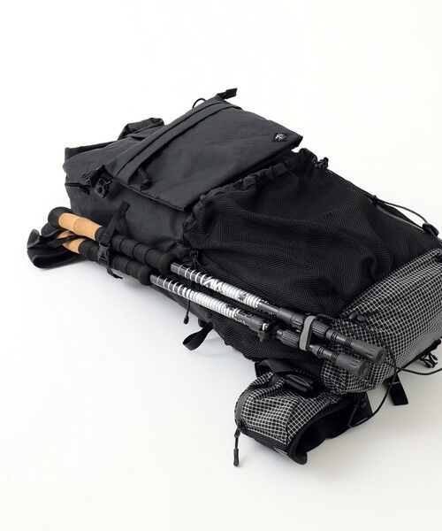 JOSEPH ABBOUD / ジョセフ アブード リュック・バックパック | 【軽量/ECO撥水/サスティナブル素材/サコッシュが取り外せる】リサイクルリップストップ バックパック 33L | 詳細14