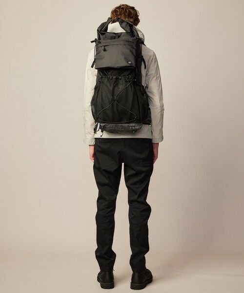 JOSEPH ABBOUD / ジョセフ アブード リュック・バックパック | 【軽量/ECO撥水/サスティナブル素材/サコッシュが取り外せる】リサイクルリップストップ バックパック 33L | 詳細2